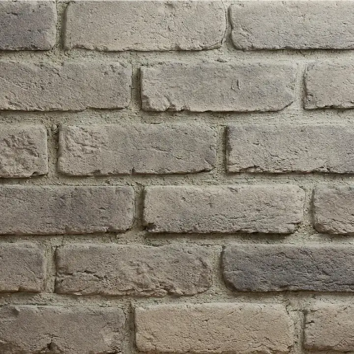 Authentic Brick Gris kültür tuğlası