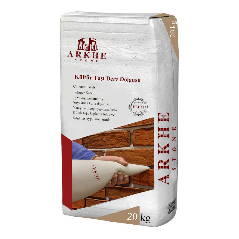 Kültür Taşı ve Tuğlası Derz Dolgusu